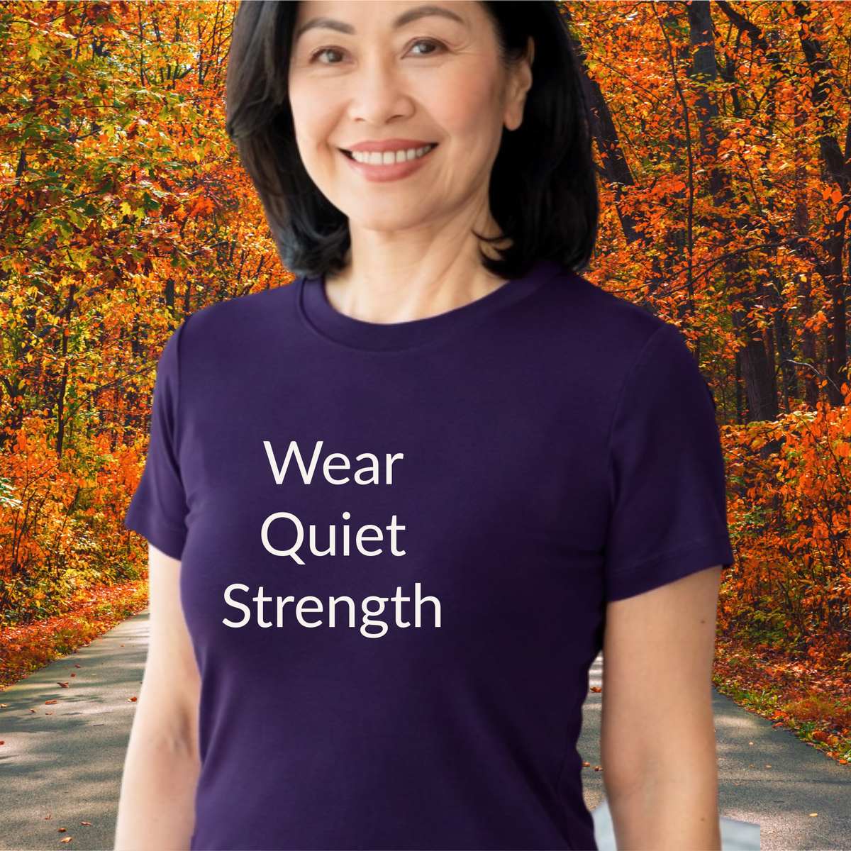 Wear Quiet Strength - Unisex T-shirt - Soft Style 100% Cotton