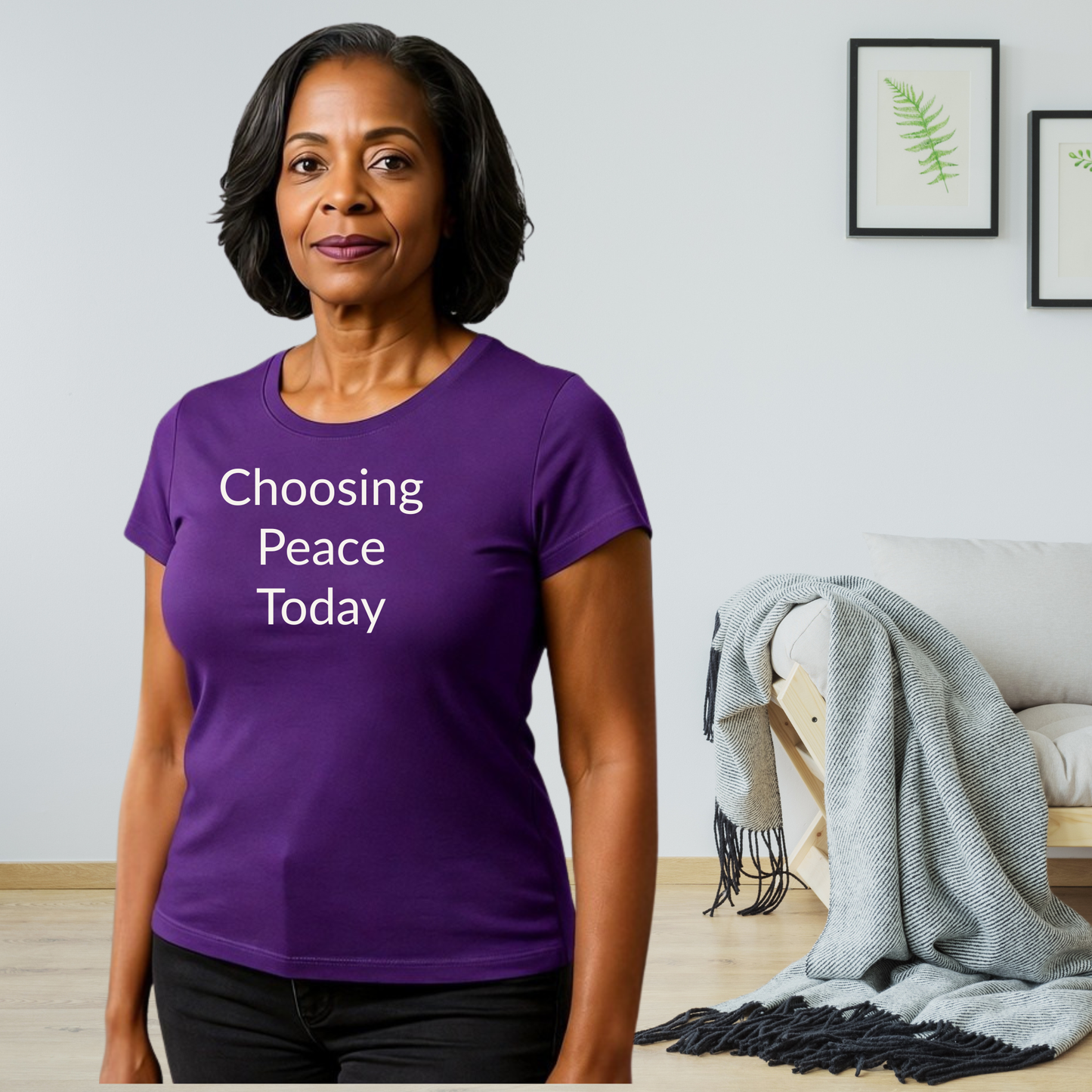 Choosing Peace Today - Unisex T-shirt - Soft Style 100% Cotton