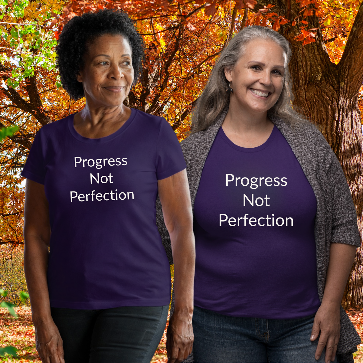 Progress Not Perfection - Unisex T-shirt - Soft Style 100% Cotton