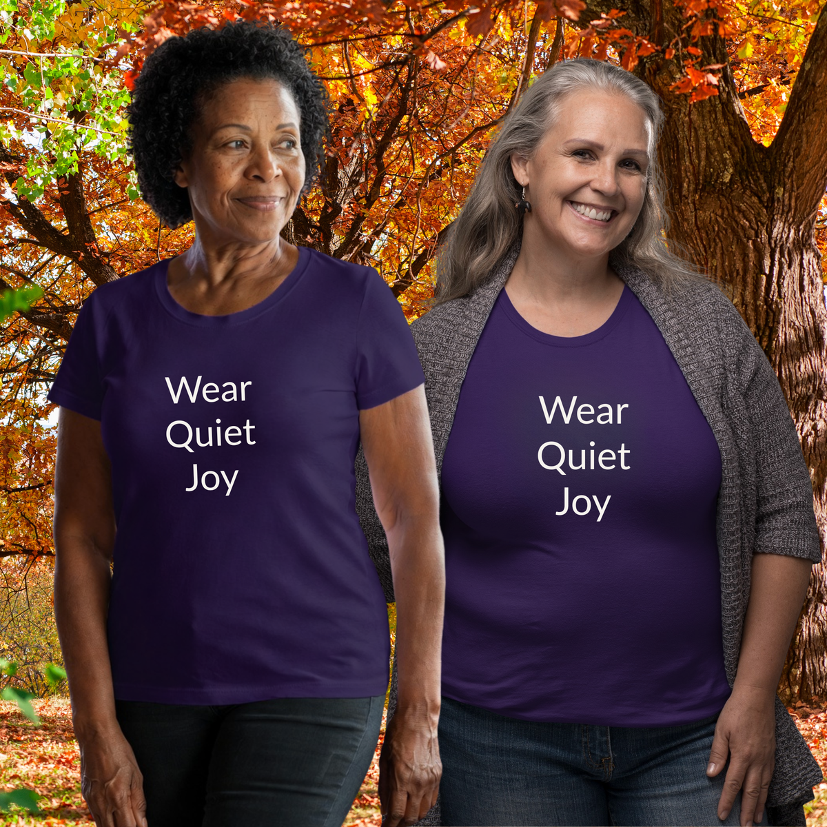 Wear Quiet Joy - Unisex T-shirt - Soft Style 100% Cotton