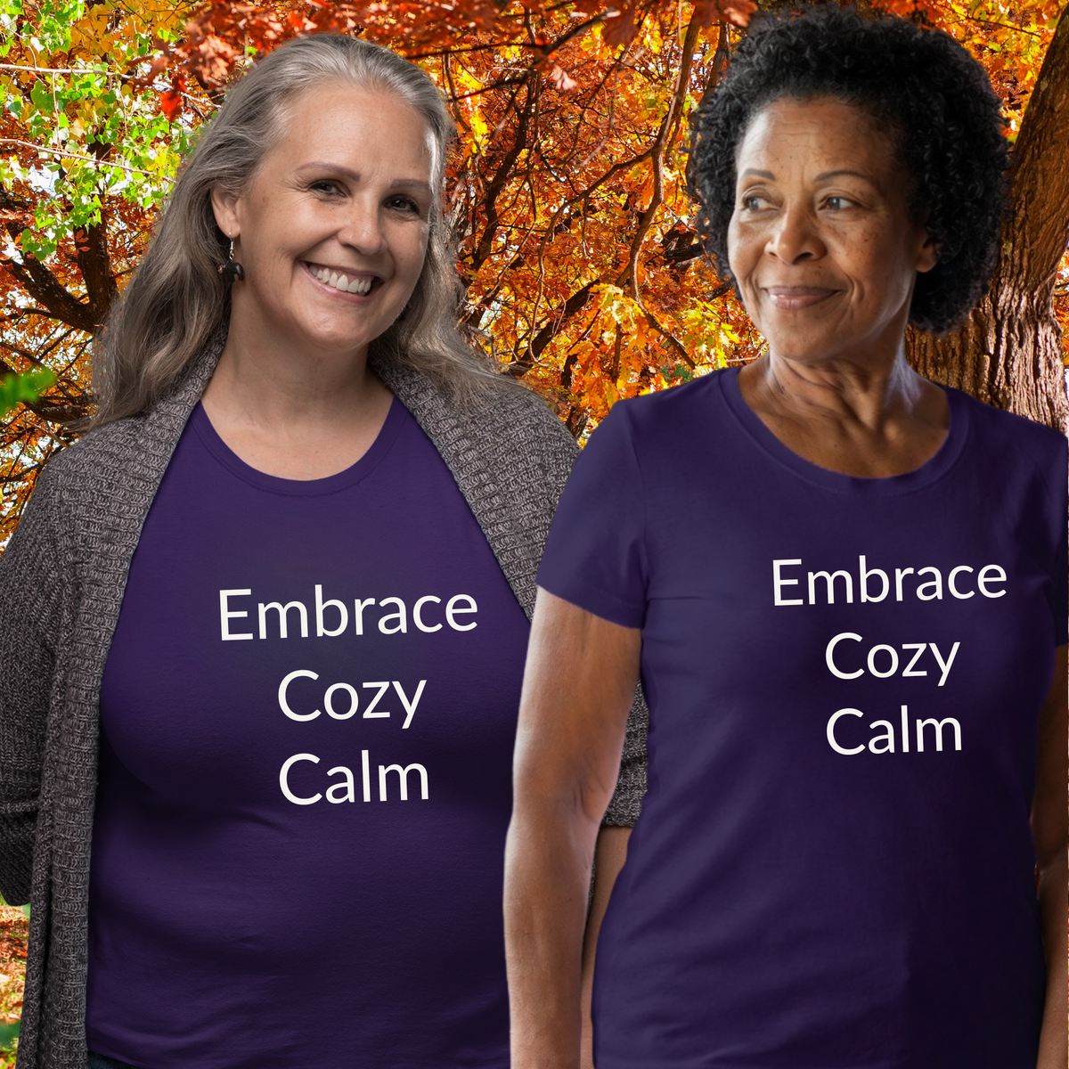 Embrace Cozy Calm - Unisex T-shirt - Soft Style 100% Cotton