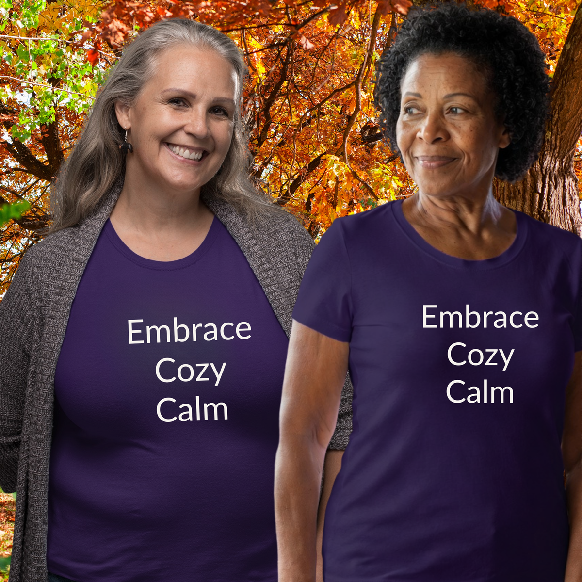 Embrace Cozy Calm - Unisex T-shirt - Soft Style 100% Cotton