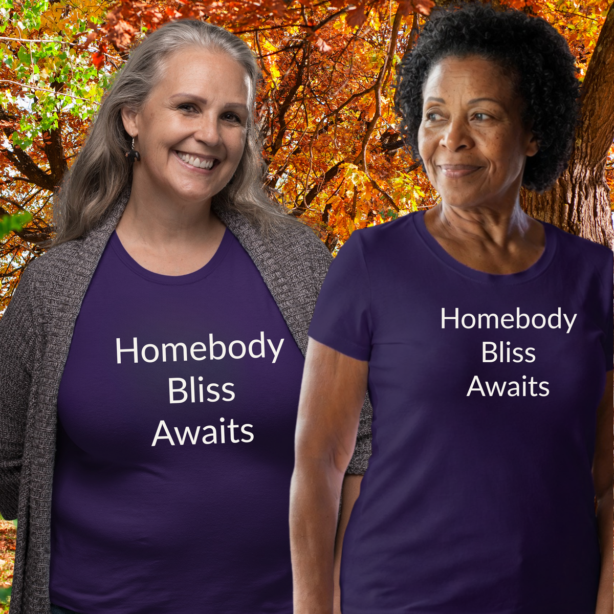 Homebody Bliss Awaits - Unisex T-shirt - Soft Style 100% Cotton