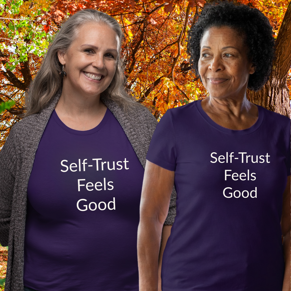 Self-Trust Feels Good - Unisex T-shirt - Soft Style 100% Cotton
