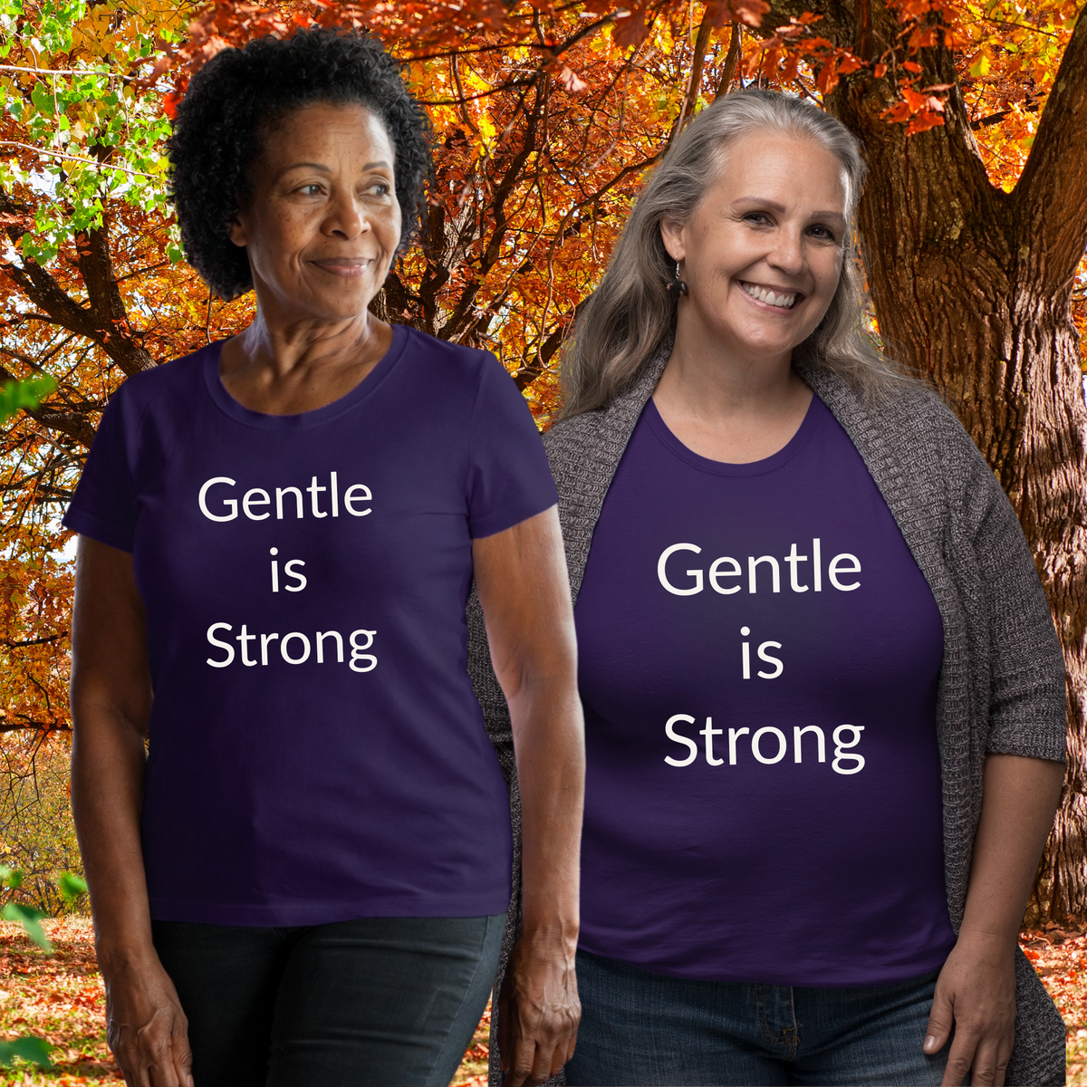 Gentle is Strong - Unisex T-shirt - Soft Style 100% Cotton