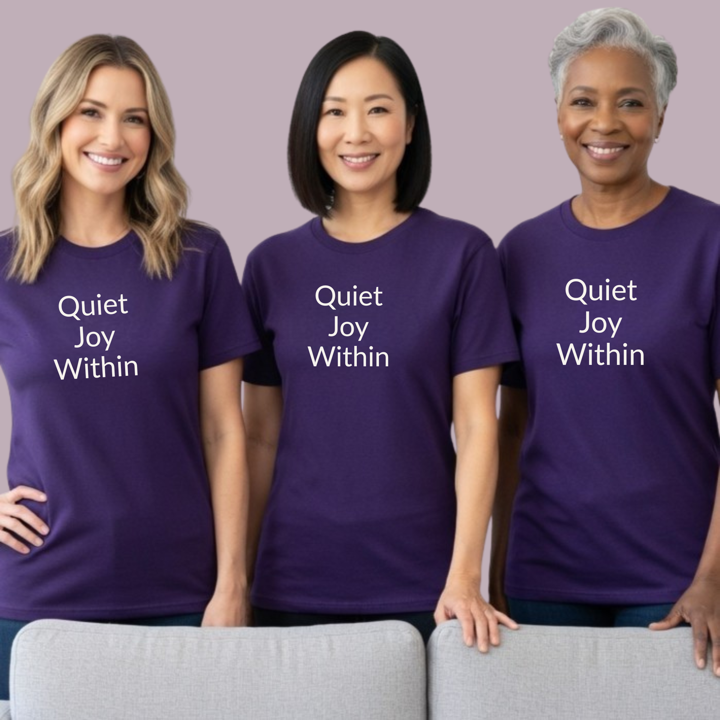 Quiet Joy Within - Unisex T-shirt - Soft Style 100% Cotton