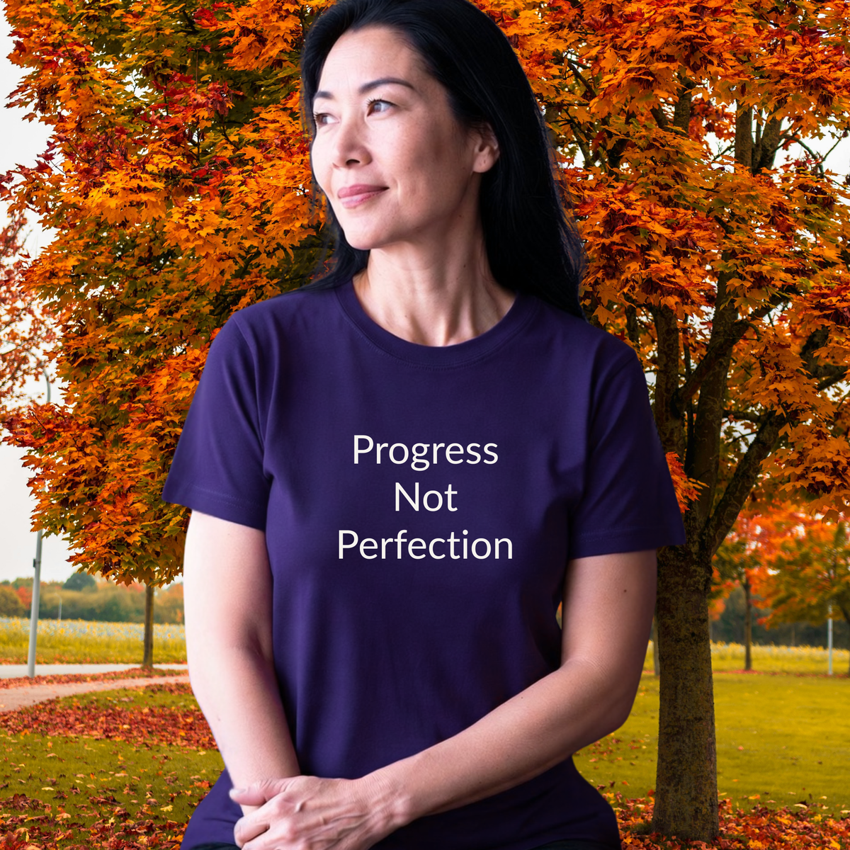 Progress Not Perfection - Unisex T-shirt - Soft Style 100% Cotton