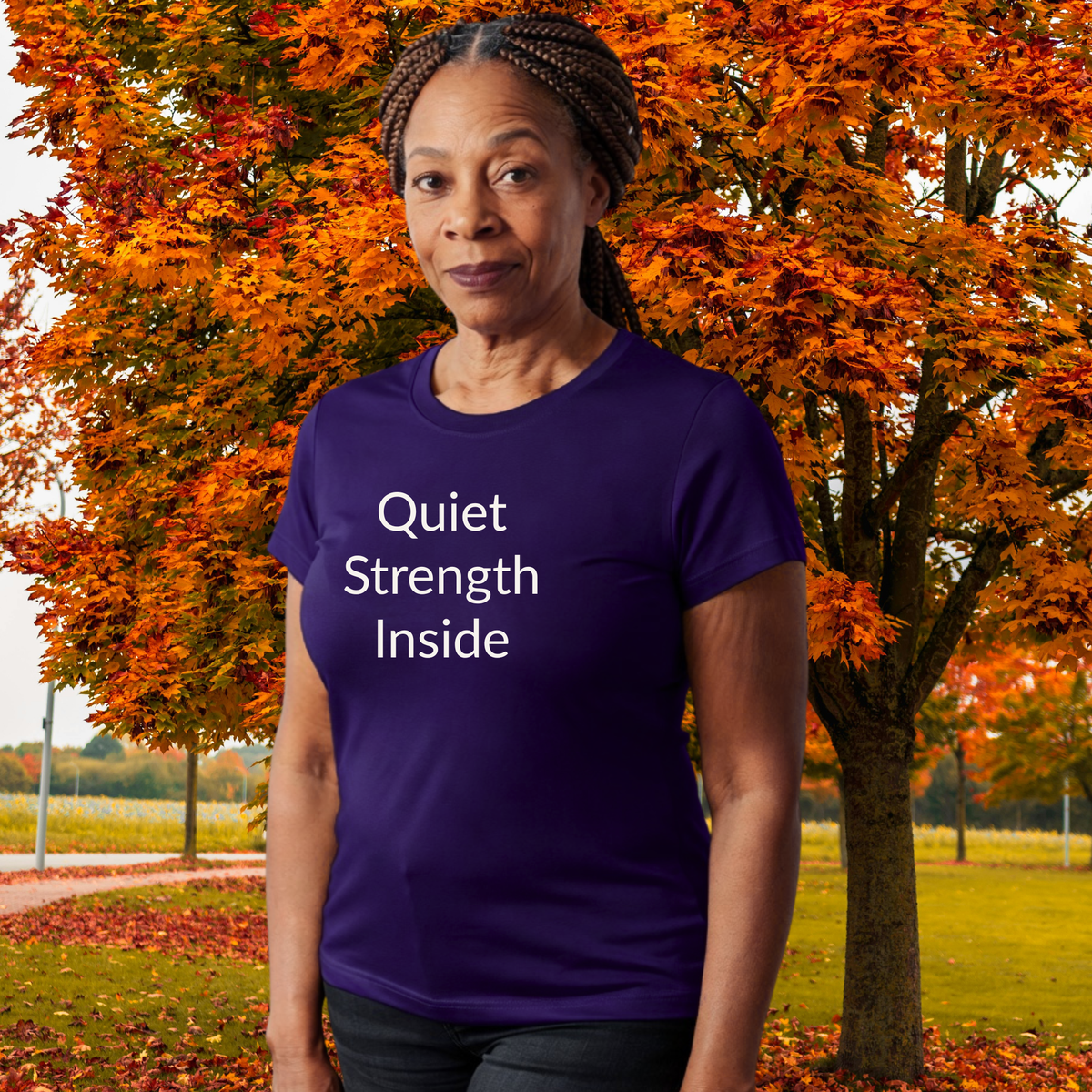 Quiet Strength Inside - Unisex T-shirt - Soft Style 100% Cotton