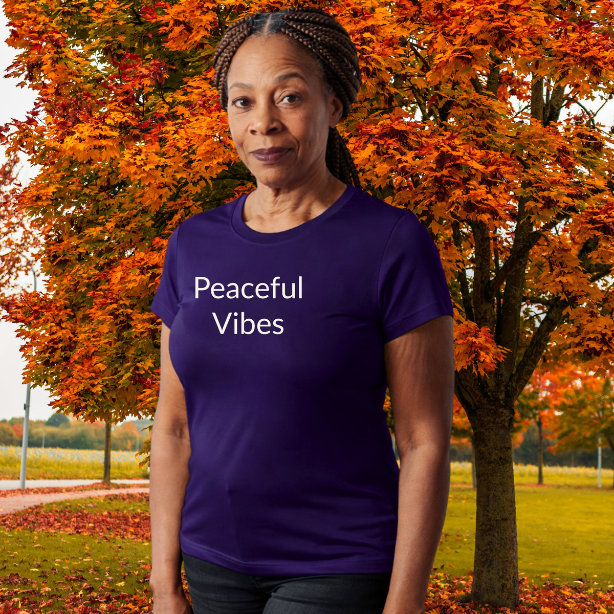 Peaceful Vibes - Unisex T-shirt - Soft Style 100% Cotton