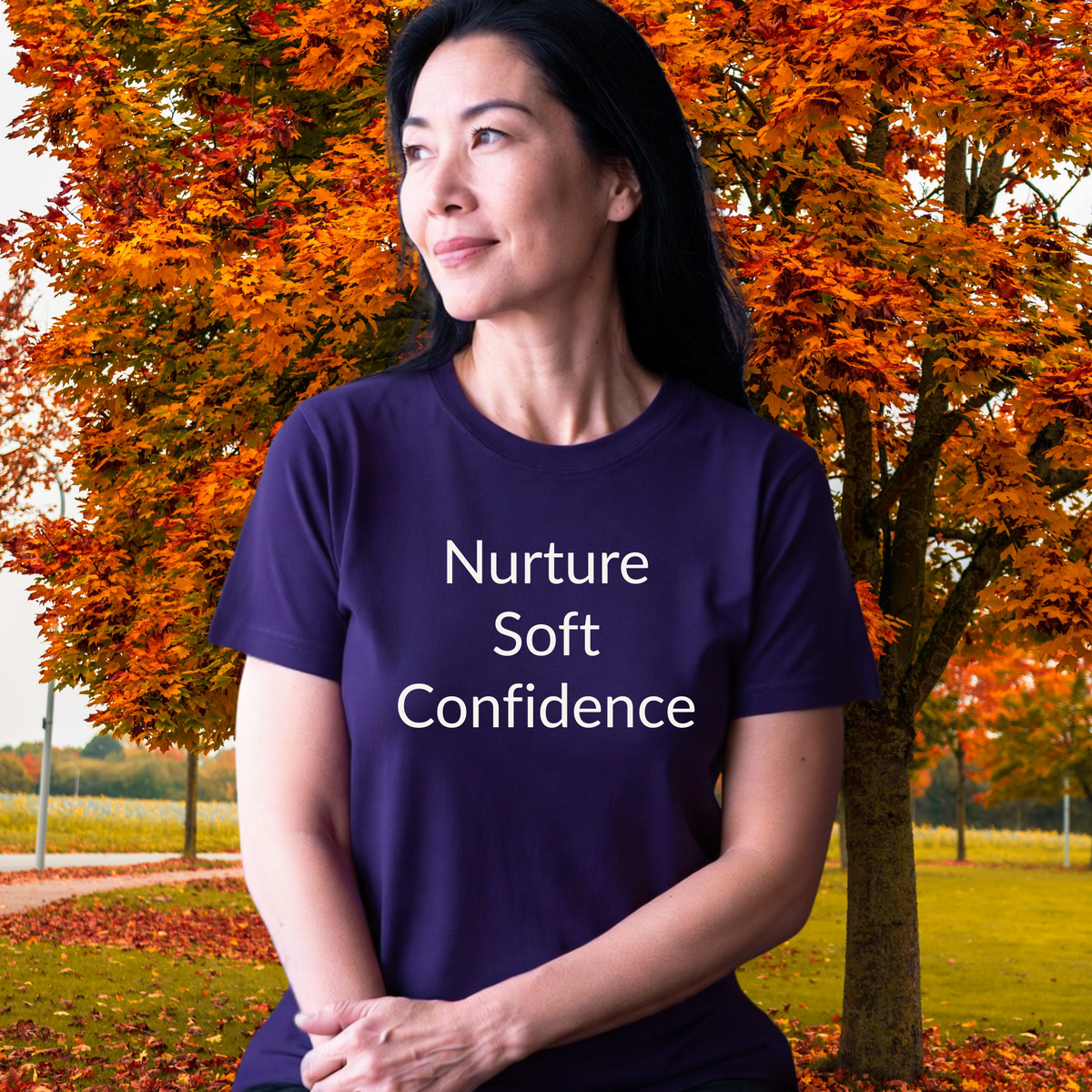Nurture Soft Confidence - Unisex T-shirt - Soft Style 100% Cotton