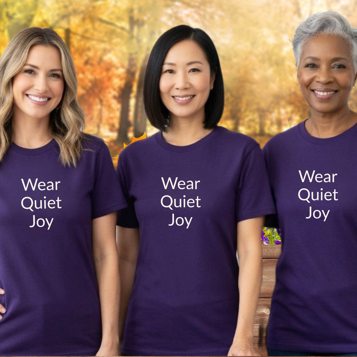 Wear Quiet Joy - Unisex T-shirt - Soft Style 100% Cotton