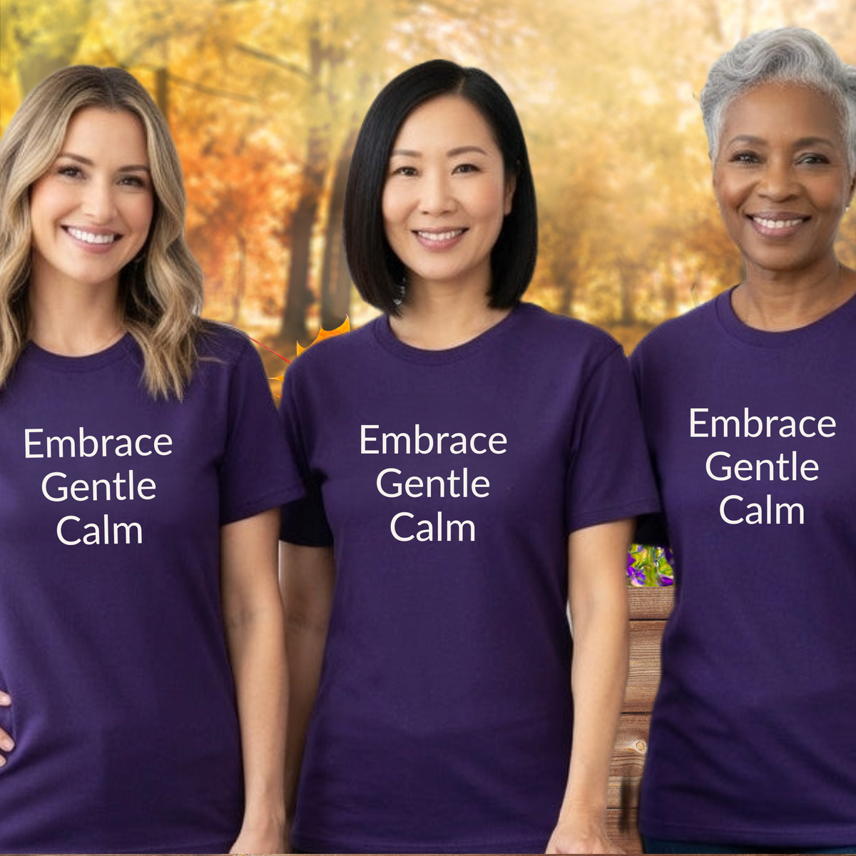 Embrace Gentle Calm - Unisex T-shirt - Soft Style 100% Cotton