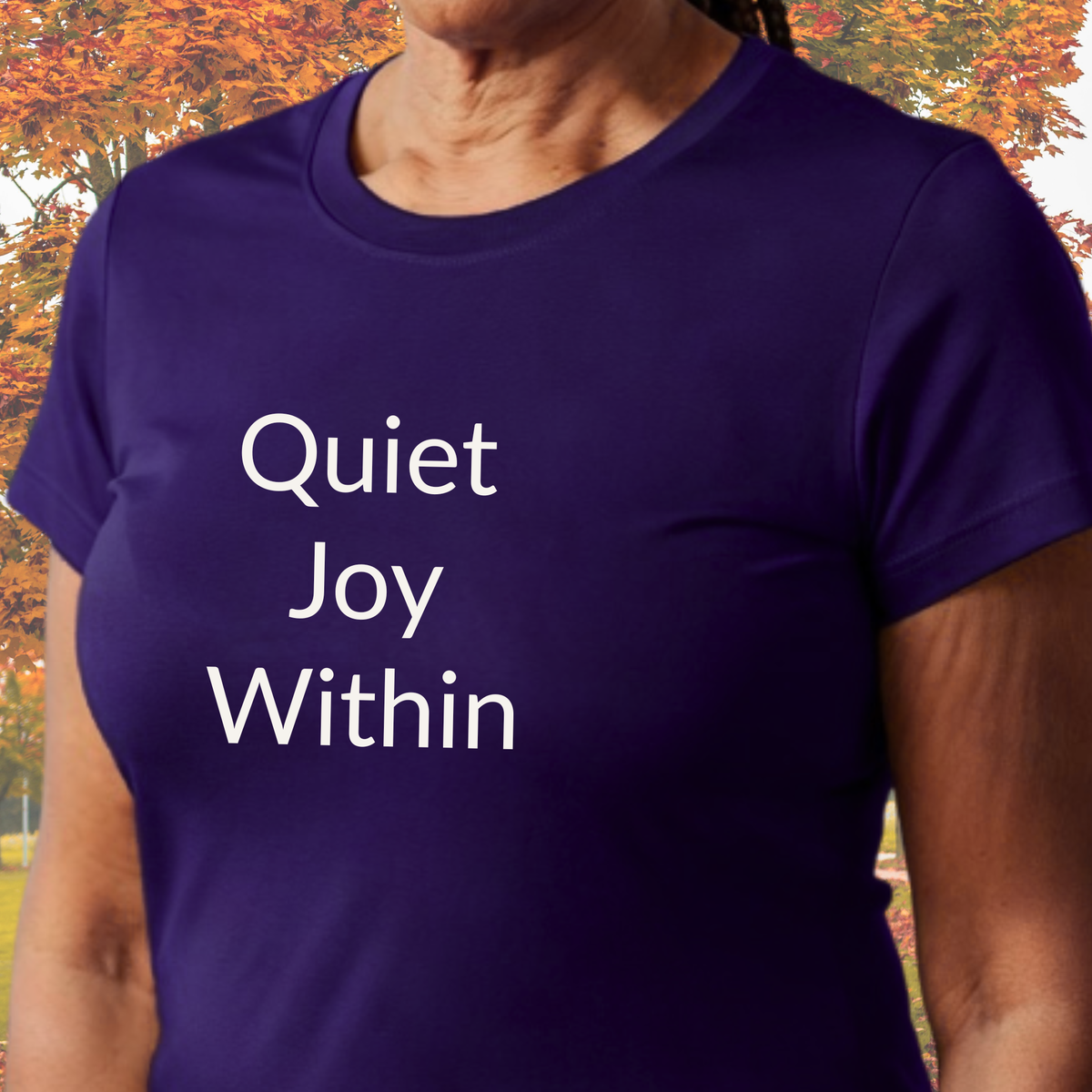 Quiet Joy Within - Unisex T-shirt - Soft Style 100% Cotton