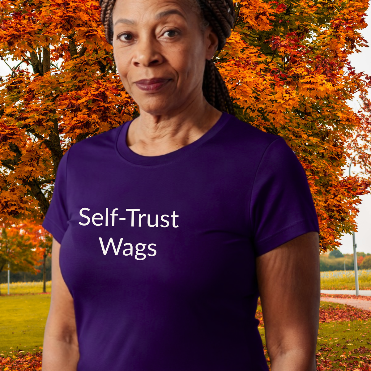 Self-Trust Wags - Unisex T-shirt - Soft Style 100% Cotton