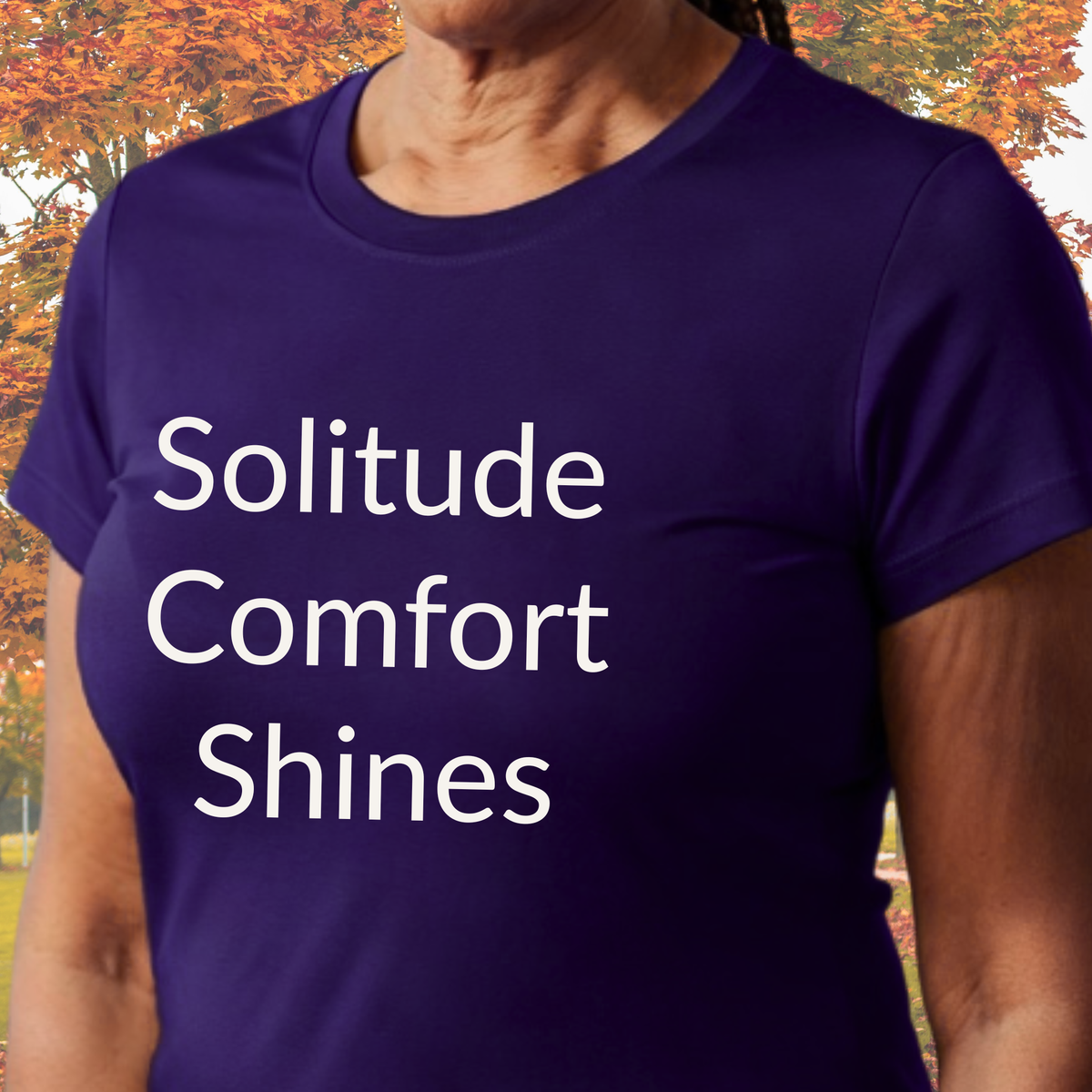 Solitude Comfort Shines - Unisex T-shirt - Soft Style 100% Cotton