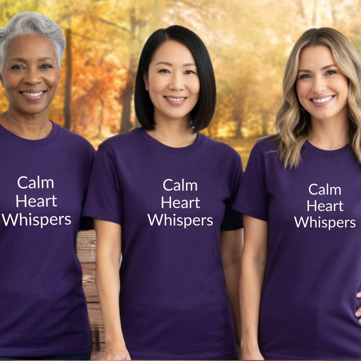 Calm Heart Whispers - Unisex T-shirt - Soft Style 100% Cotton