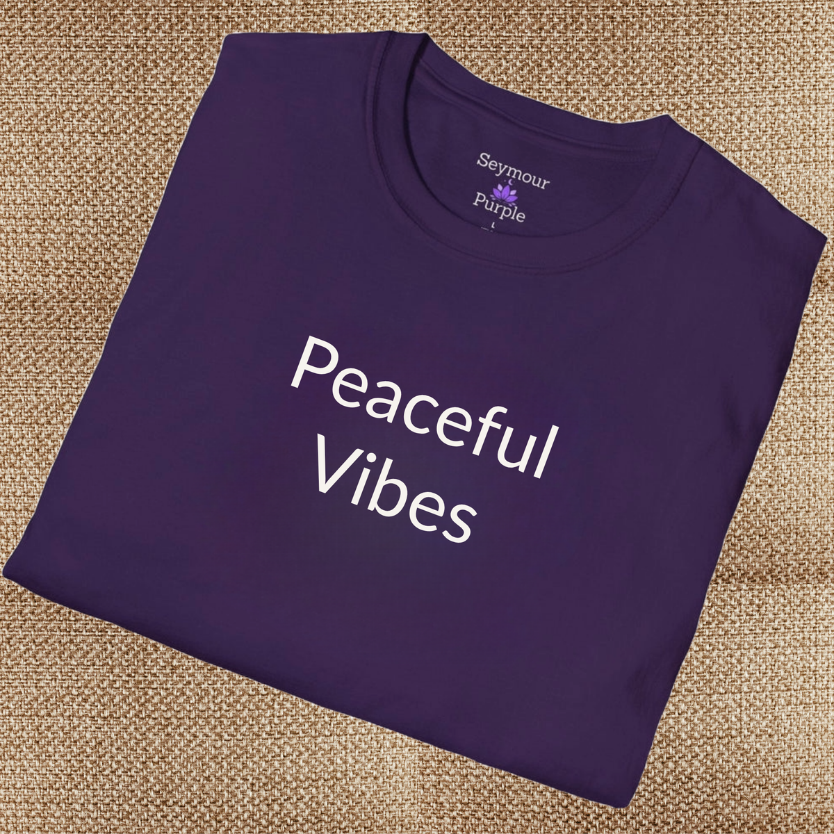 Peaceful Vibes - Unisex T-shirt - Soft Style 100% Cotton